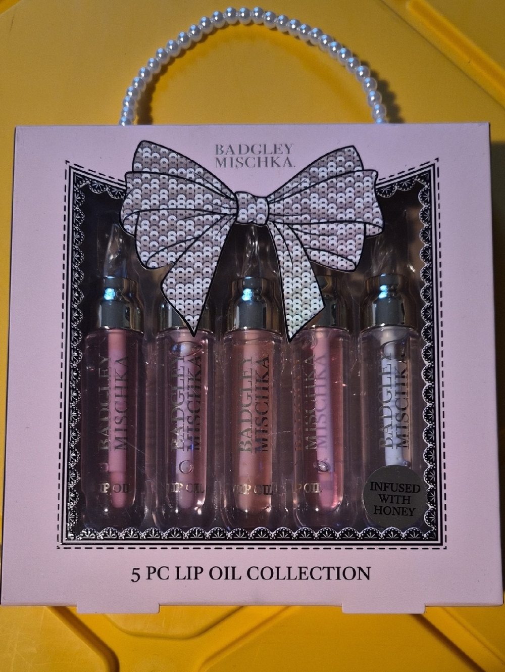 Badgley Mischka 5 pc lip oil
